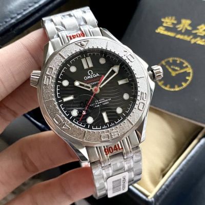 Copy Omega Seamaster Diver 300m Nekton Edition SS Black Dial Men's Watch